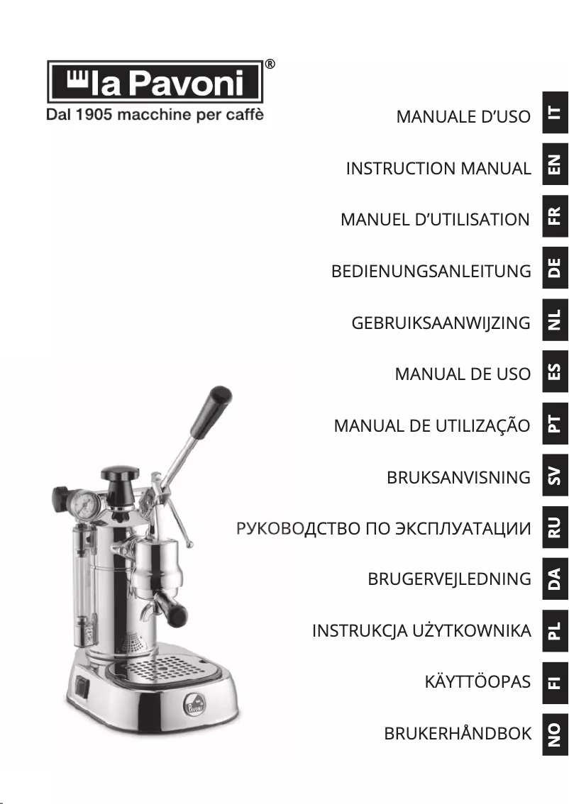 Image de la première page du manuel de l'appareil LPLELQ01EU