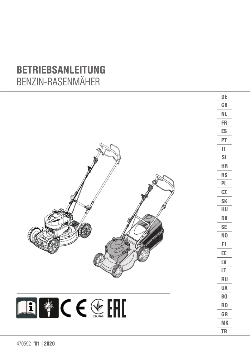 Image de la première page du manuel de l'appareil Solo 4731 SP-A