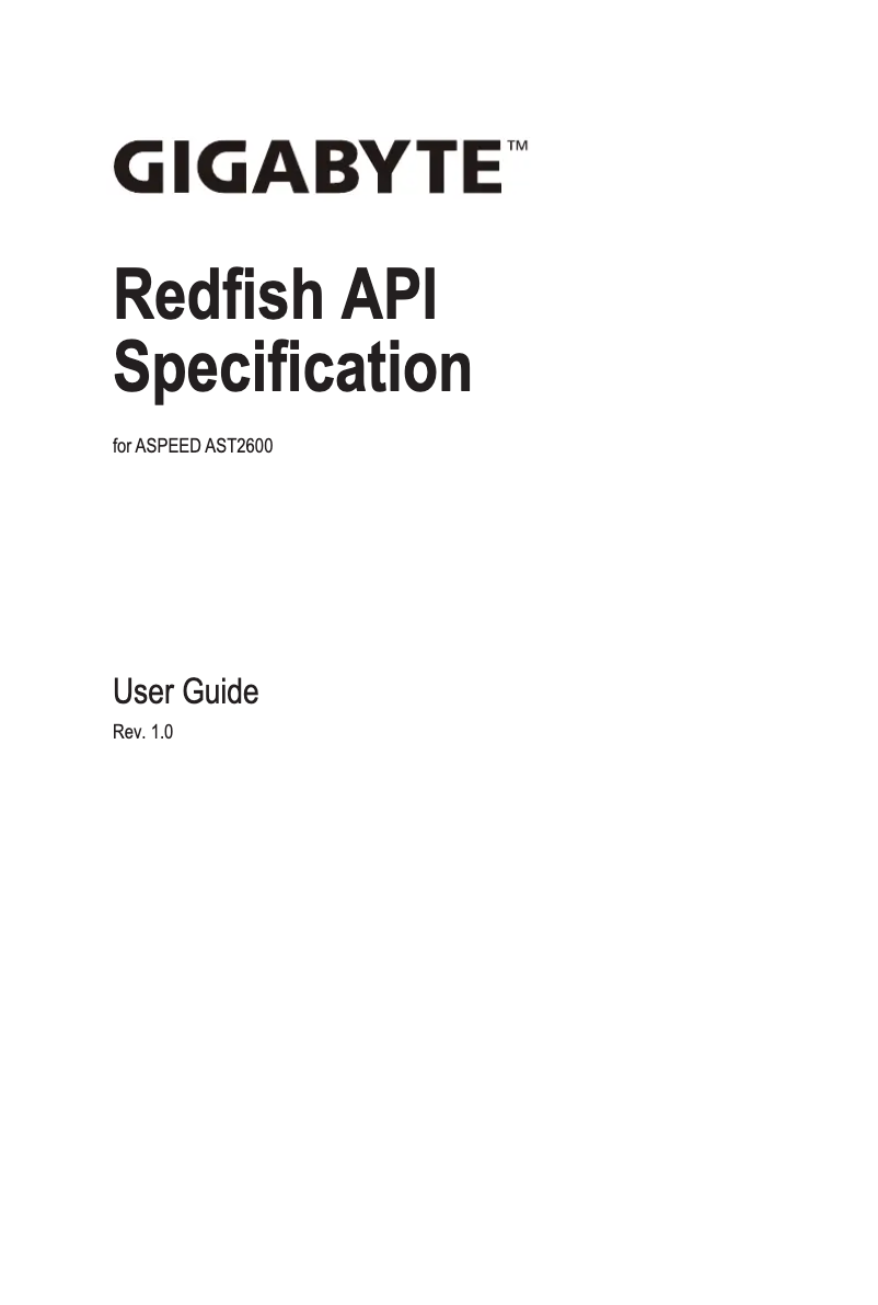 Page 1 of the manual Technical Sheet Gigabyte R283-Z96