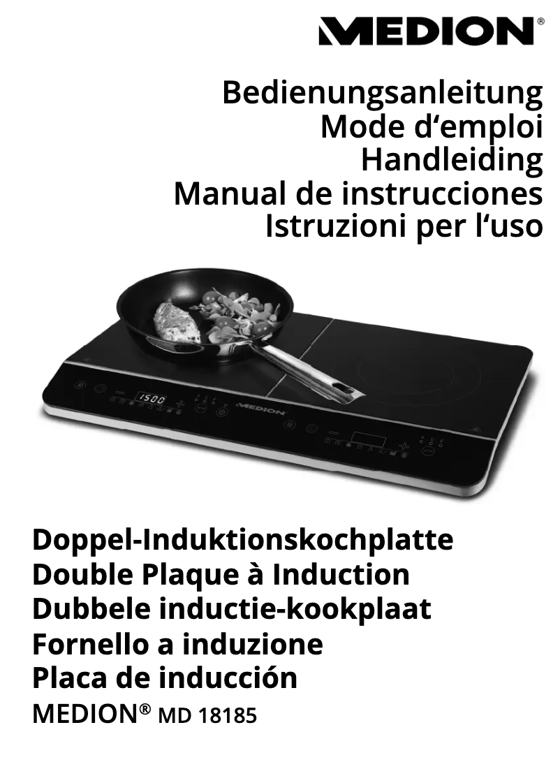 Image de la première page du manuel de l'appareil MD 18185