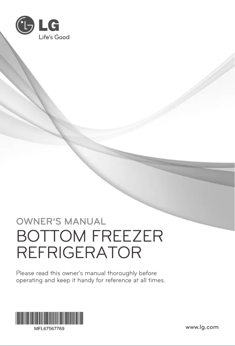 Image de la première page du manuel de l'appareil GR-M34FBGHL