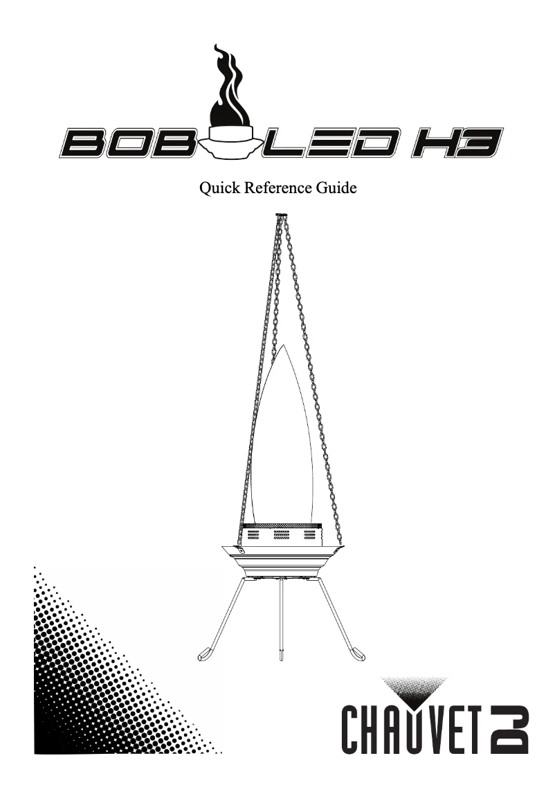 Image de la première page du manuel de l'appareil BOB LED H3