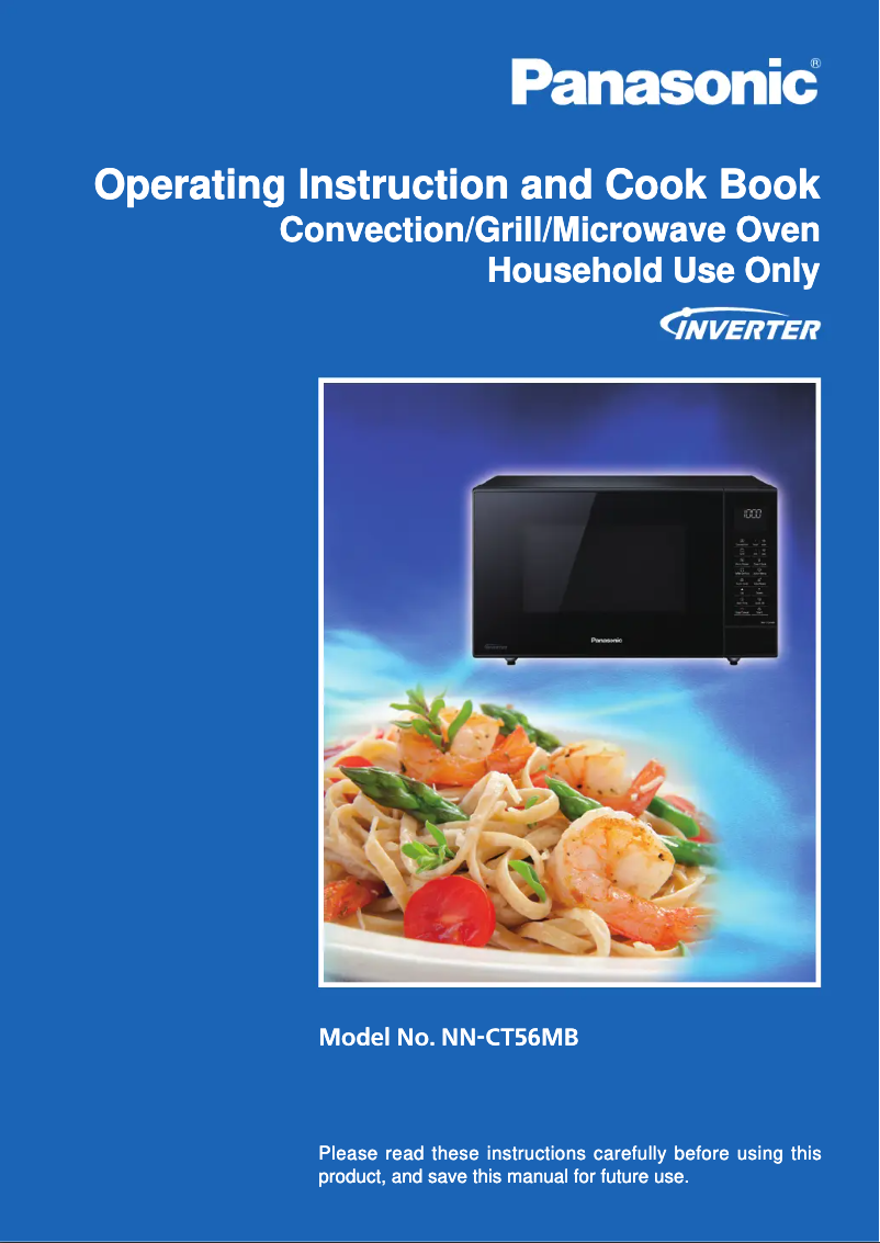 Page 1 de la notice Manuel utilisateur Panasonic NN-CT56MB