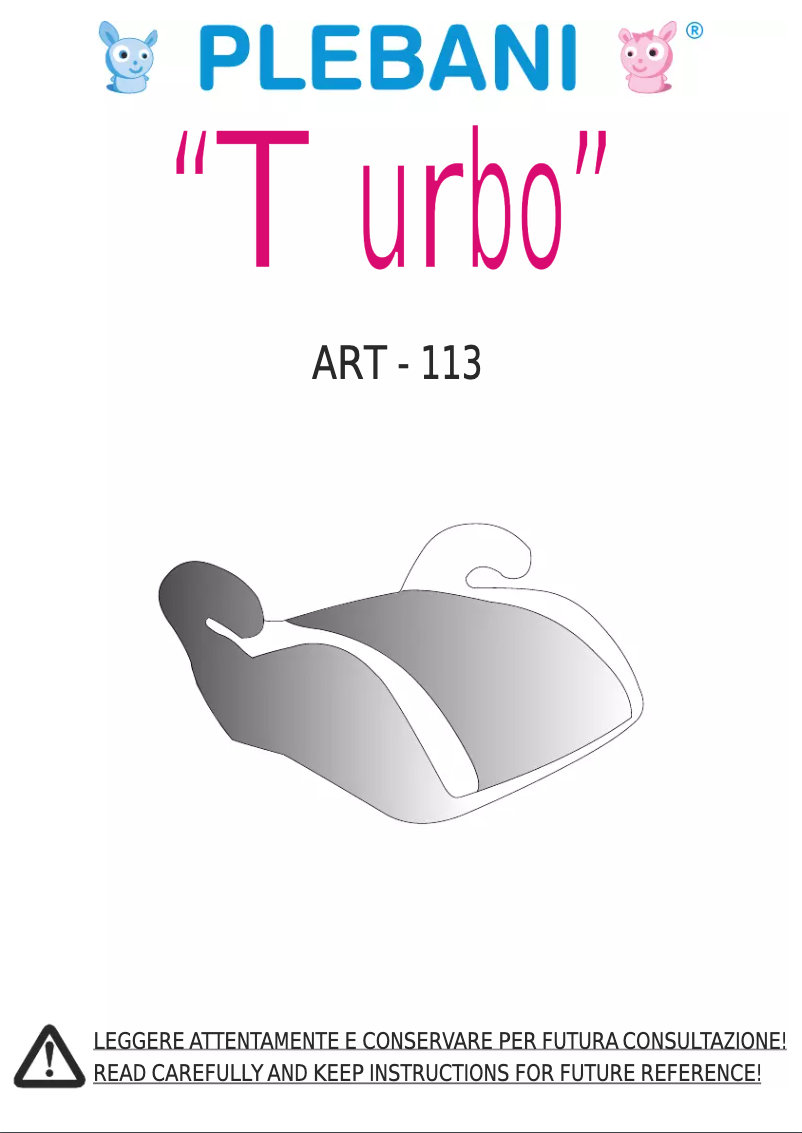 Page 1 de la notice Manuel utilisateur Plebani Turbo