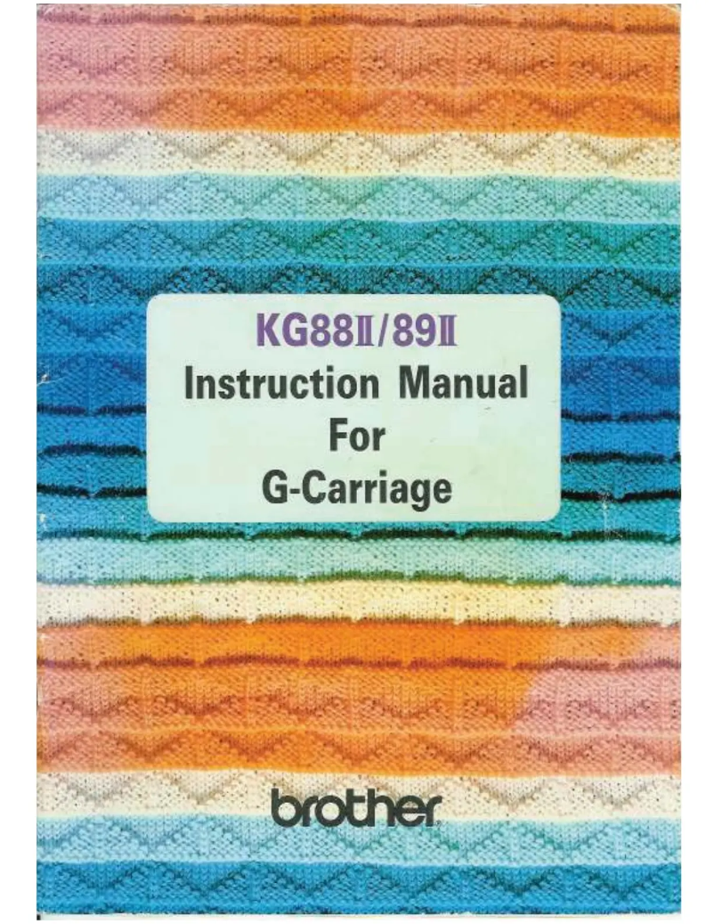 Page 1 de la notice Manuel utilisateur Brother KG 88 II