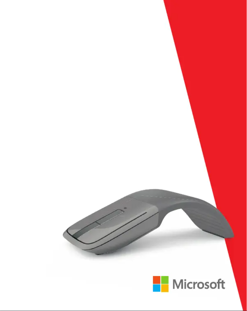 Page 1 de la notice Manuel utilisateur Microsoft Arc Touch