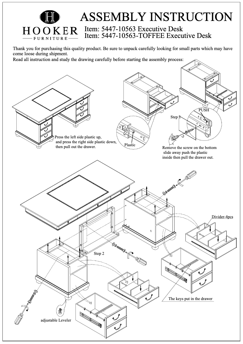 Image de la première page du manuel de l'appareil 5447-10563