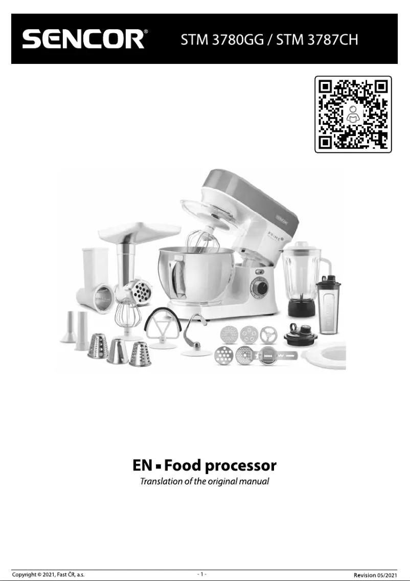 Image de la première page du manuel de l'appareil STM 3787CH