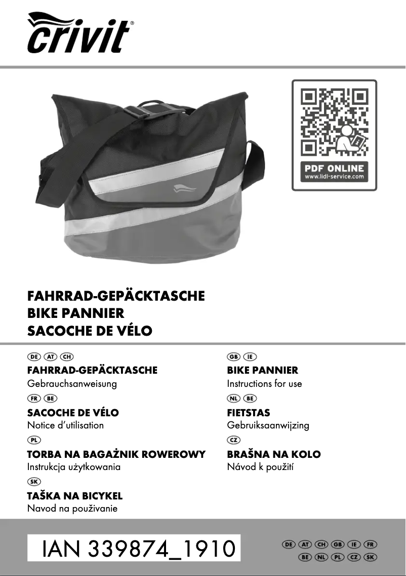 Página 1 del manual Manual de usuario Crivit IAN 302562