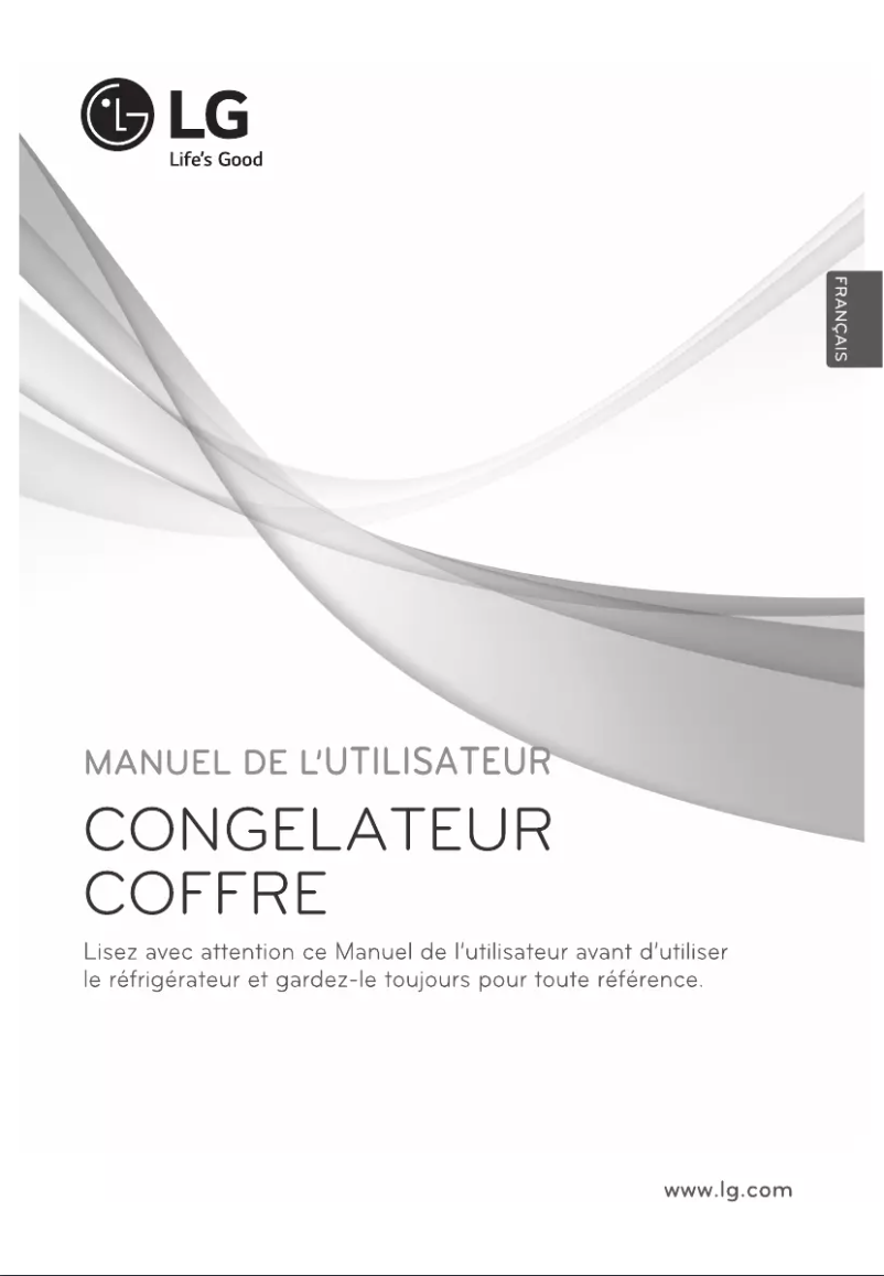 Page 1 de la notice Manuel utilisateur LG GCS175SVF