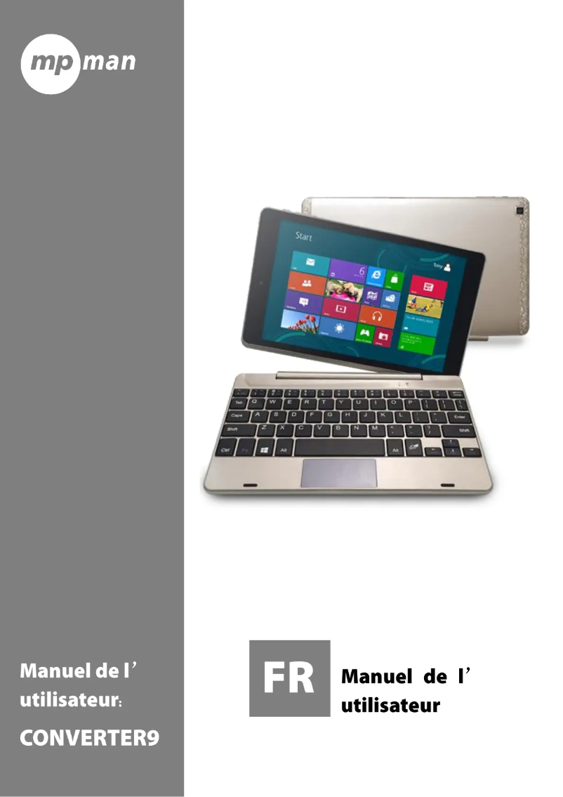 Page n°1 - Manuel utilisateur Mpman Converter 9