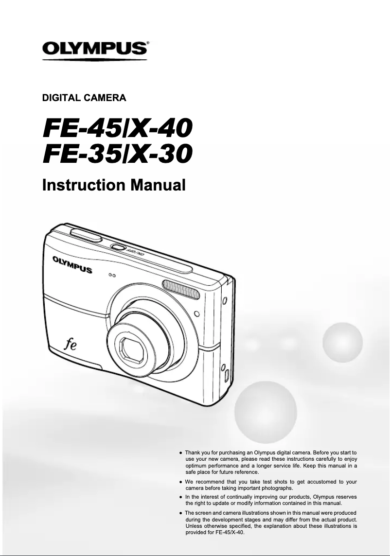 Imagen de la primera página del manual del dispositivo X-30