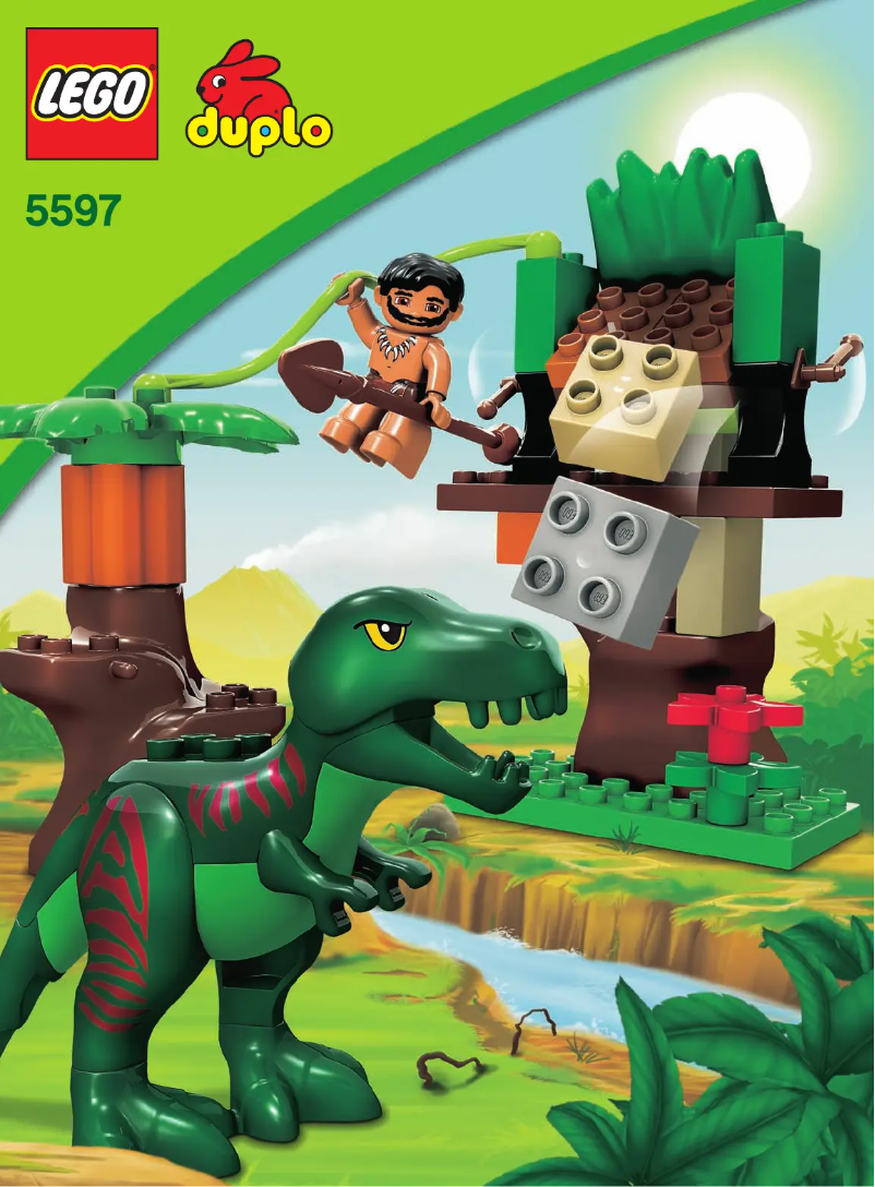 Page n°1 - Manuel utilisateur Lego Duplo 5597
