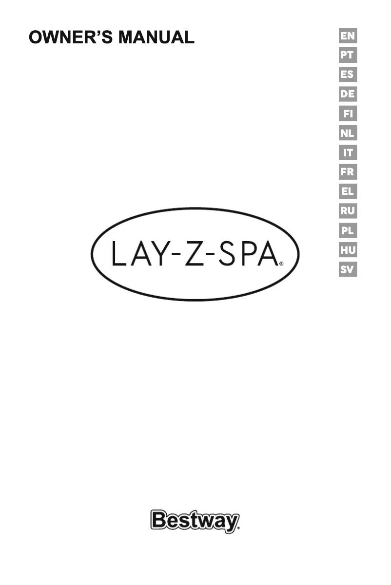 Image de la première page du manuel de l'appareil Lay-Z-Spa 60037