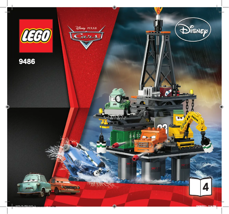 Page n°1 - Manuel utilisateur Lego Cars 9486