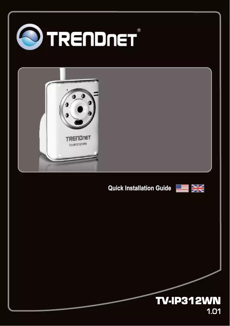 Page n°1 - Manuel utilisateur TRENDnet TVIP312WN
