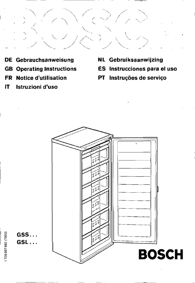 Page 1 of the manual User Manual Bosch GSL2230