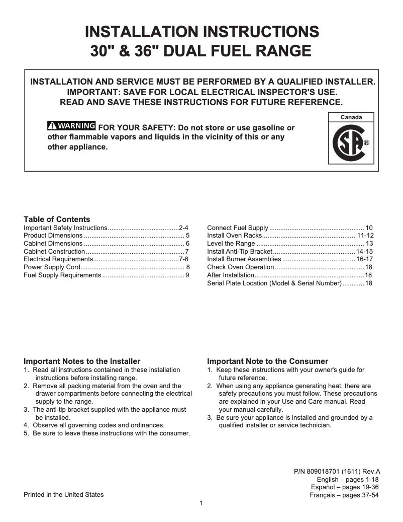 Image de la première page du manuel de l'appareil E30DF74TPS