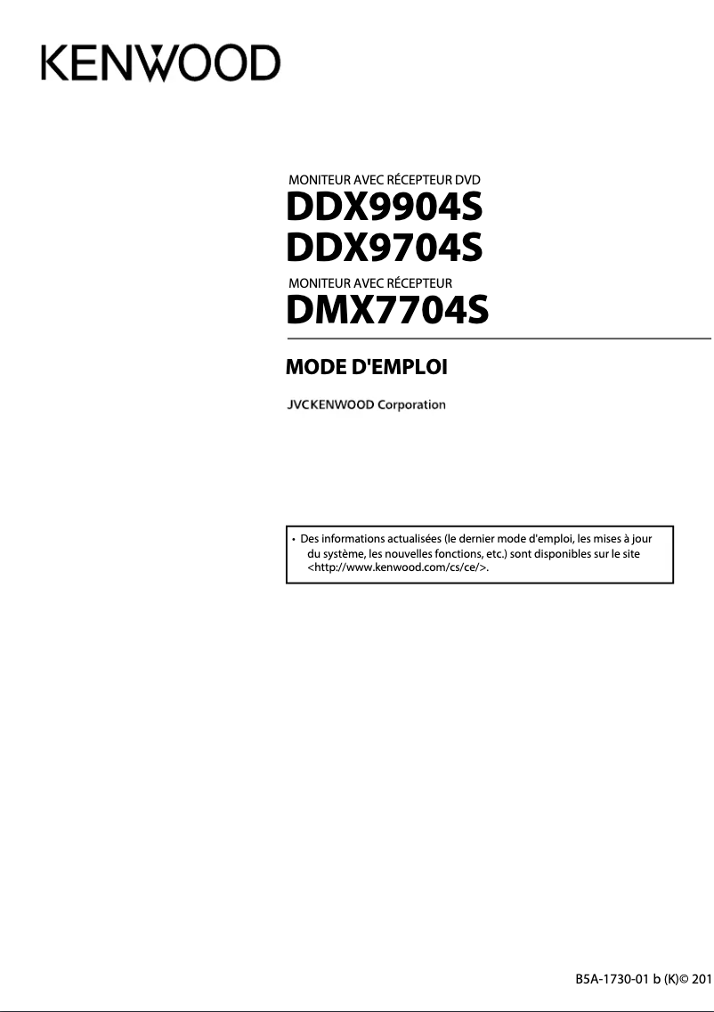 Imagen de la primera página del manual del dispositivo DDX9904S