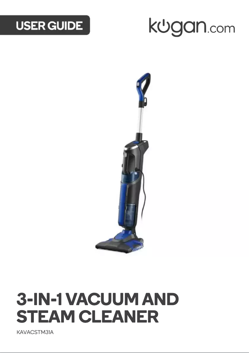 Page n°1 - Manuel utilisateur Kogan KAVACSTM31A