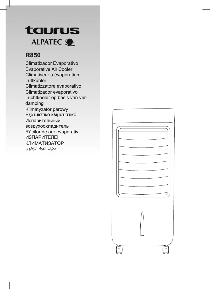 Page n°1 - Manuel utilisateur Taurus R850