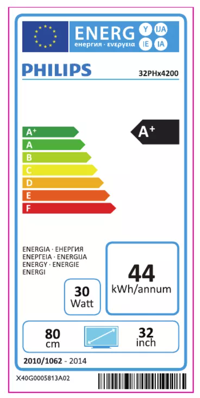 Imagen de la primera página del manual del dispositivo 32PHK4200