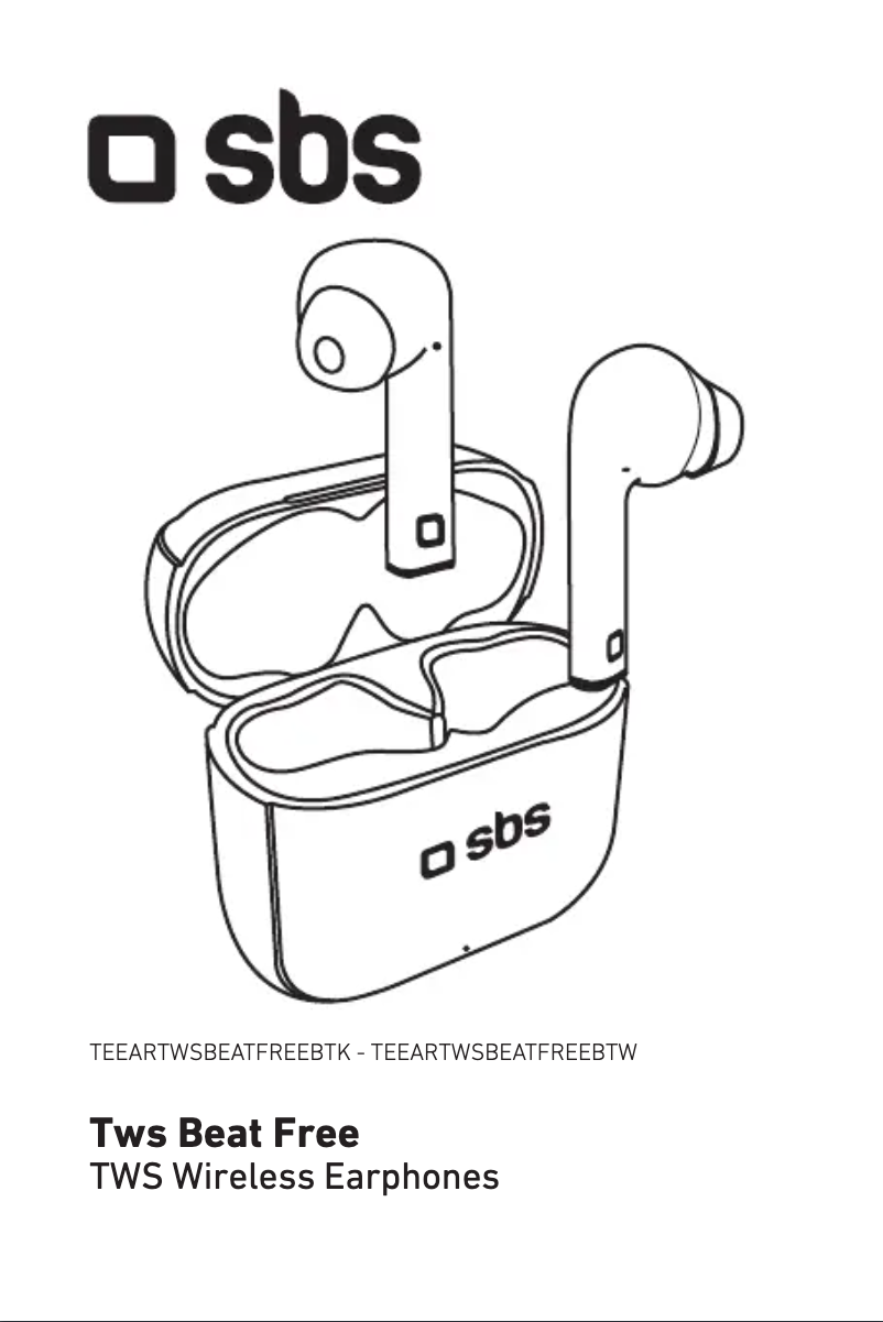 Page 1 de la notice Manuel utilisateur SBS TWS Beat Free