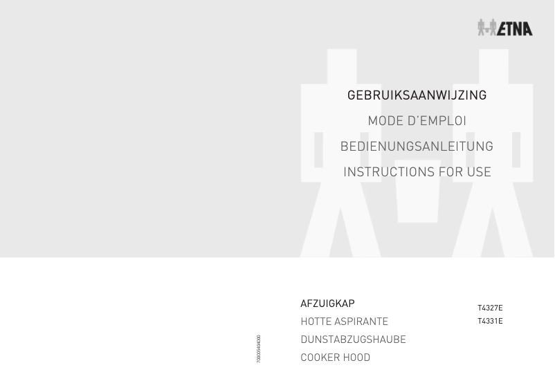 Page 1 de la notice Manuel utilisateur Etna T4331E