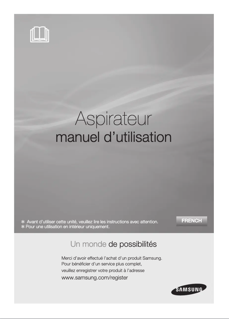 Page 1 de la notice Manuel utilisateur Samsung SC6780