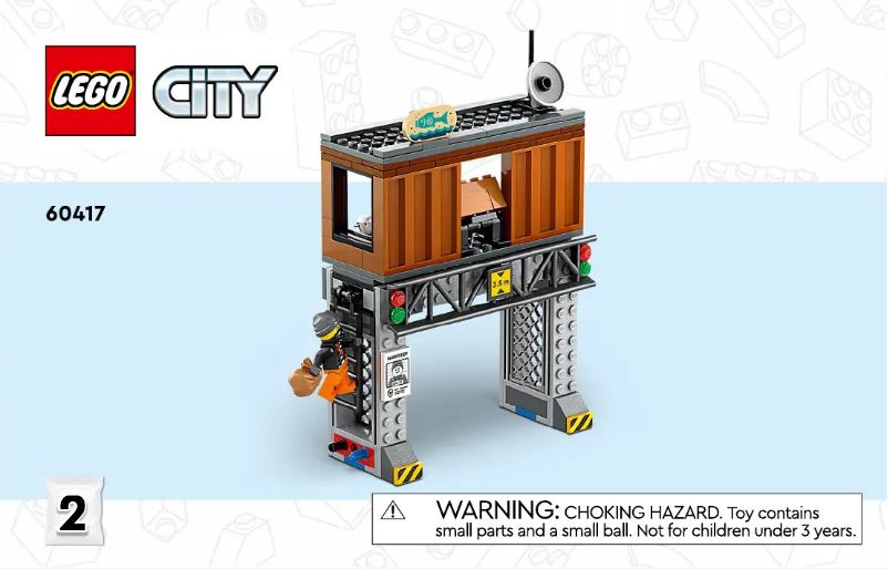 Página 1 del manual Manual de usuario Lego City 60417