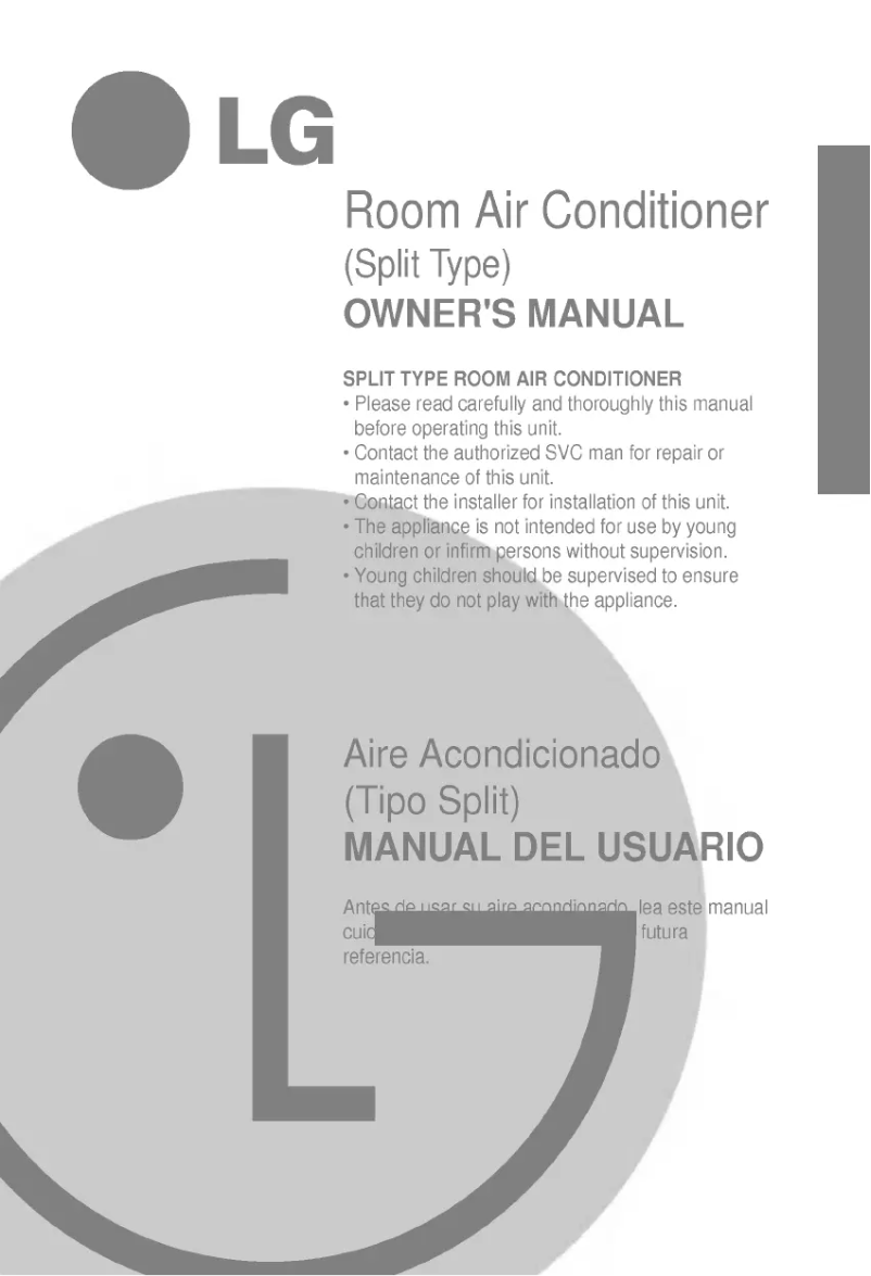 Page n°1 - Manuel utilisateur LG LS-C126RLA1
