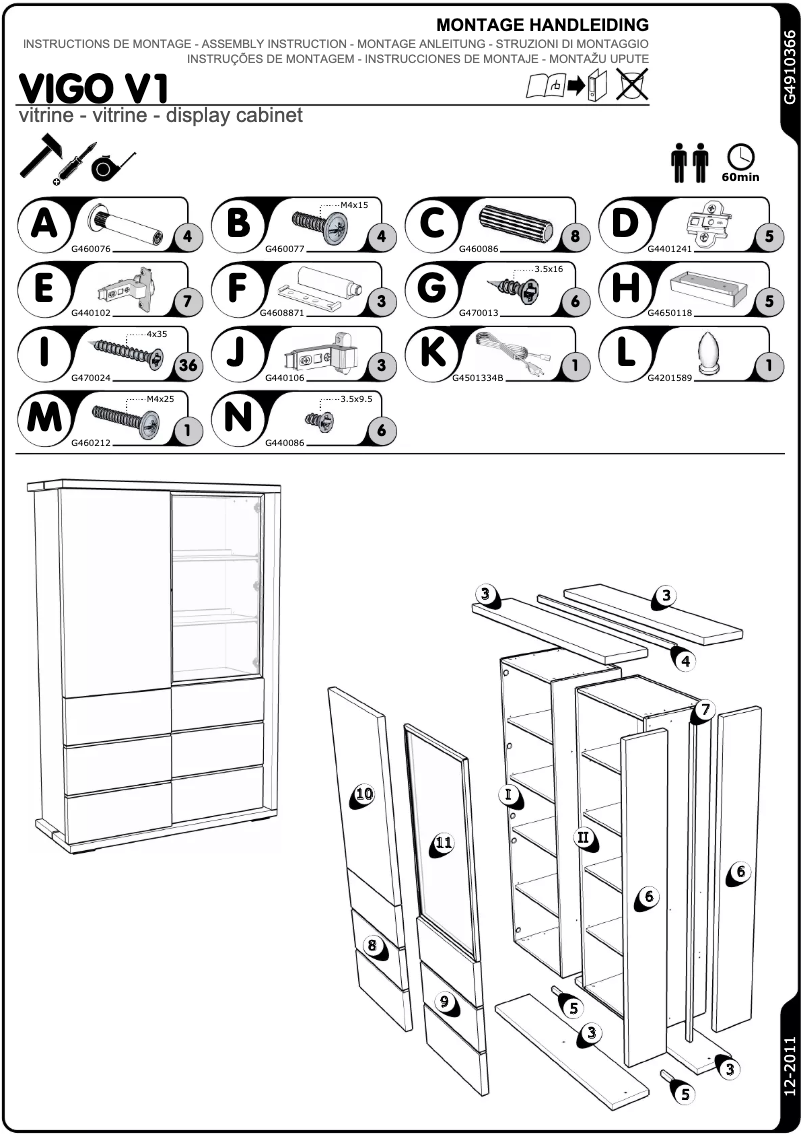 Página 1 del manual Manual de usuario Profijt Meubel Valdez