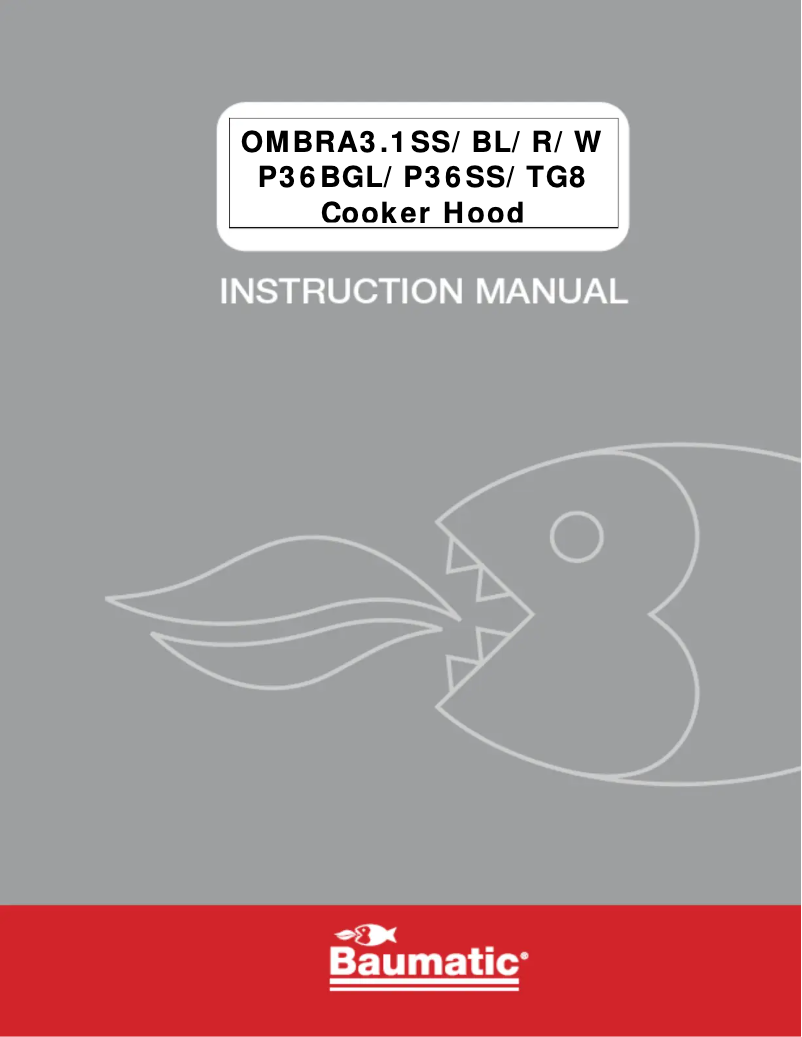 Page 1 de la notice Manuel utilisateur Baumatic P36SS