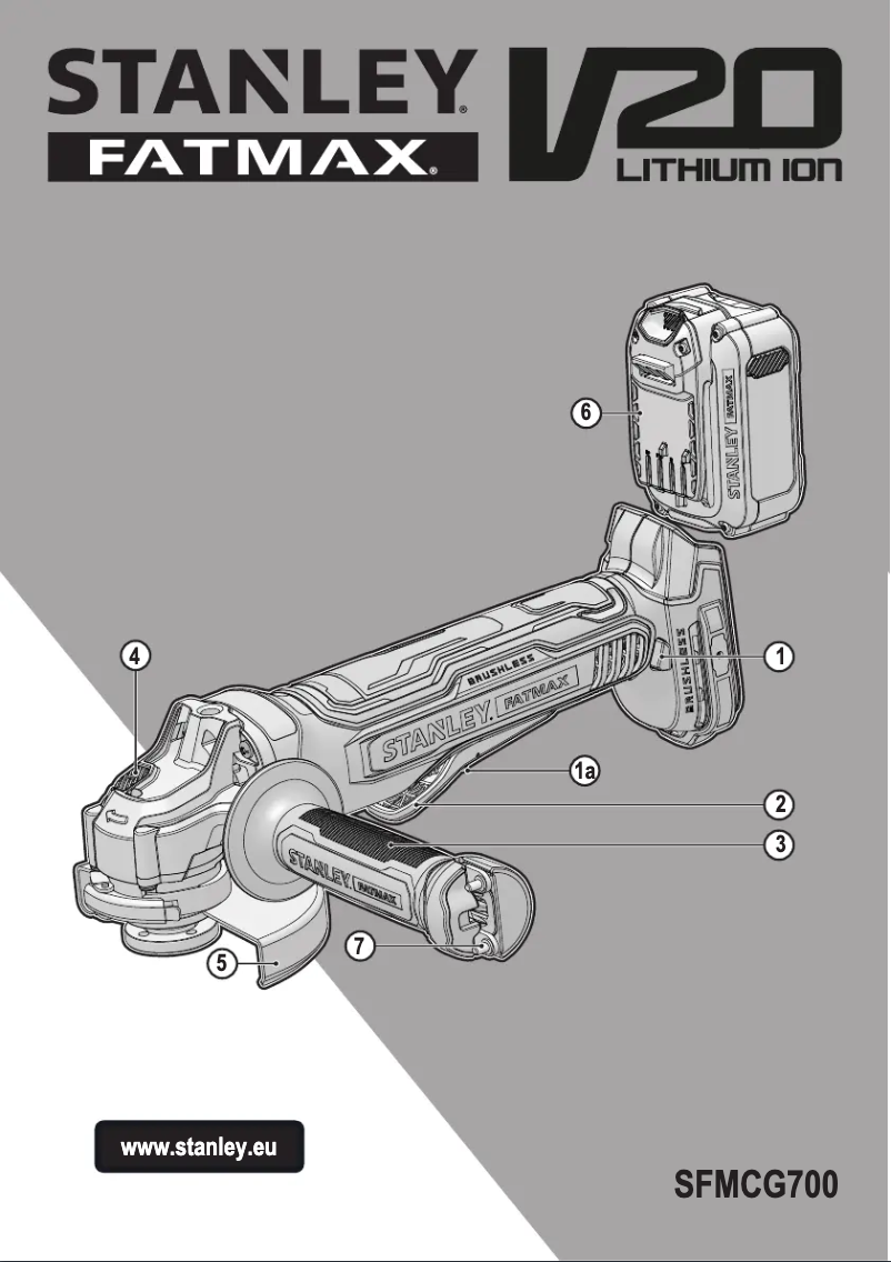 Page 1 de la notice Manuel utilisateur Stanley SFMCG700