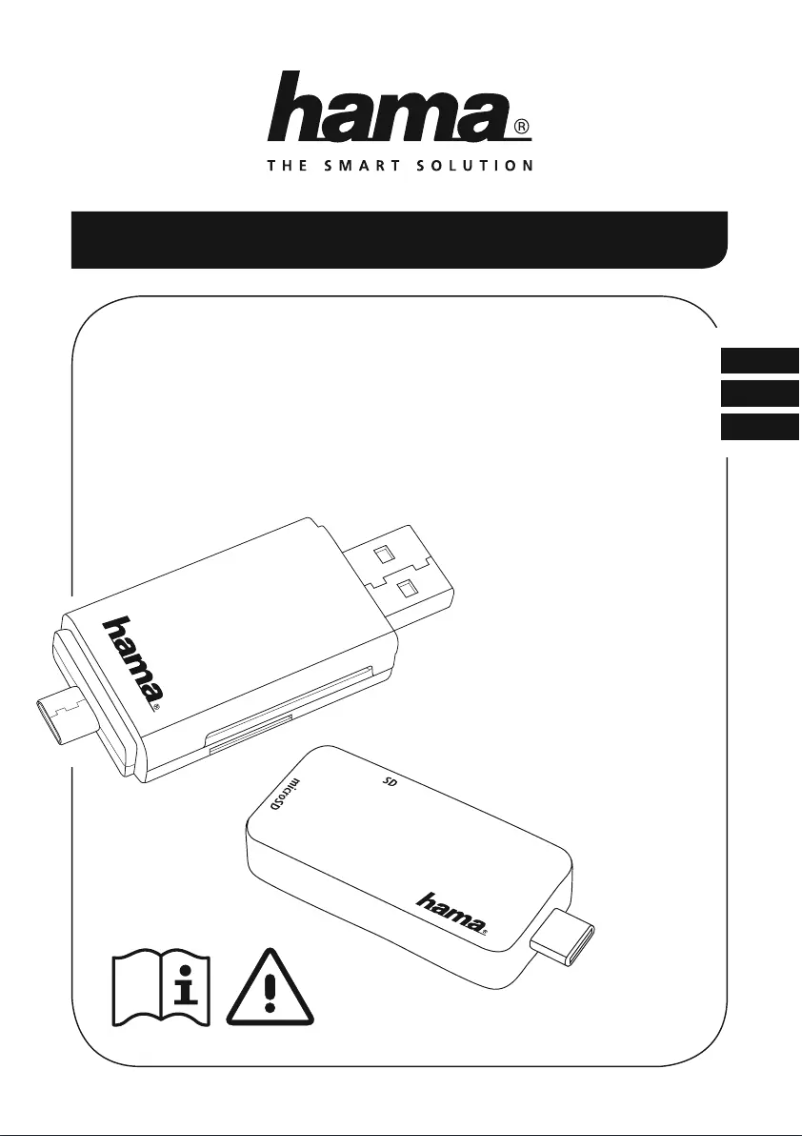 Image de la première page du manuel de l'appareil USB-3.1-Type-C-UHS-II-OTG