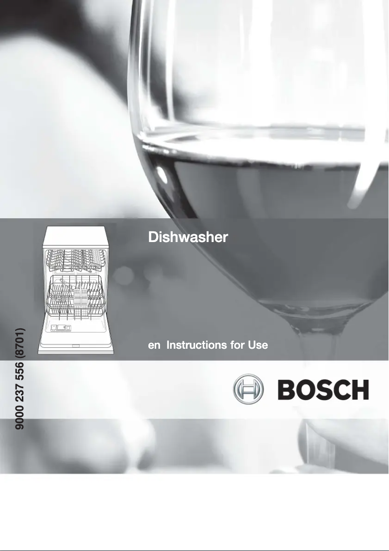 Page 1 de la notice Manuel utilisateur Bosch SGS56M28EU
