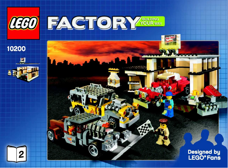 Página 1 del manual Manual de usuario Lego Custom Car Garage