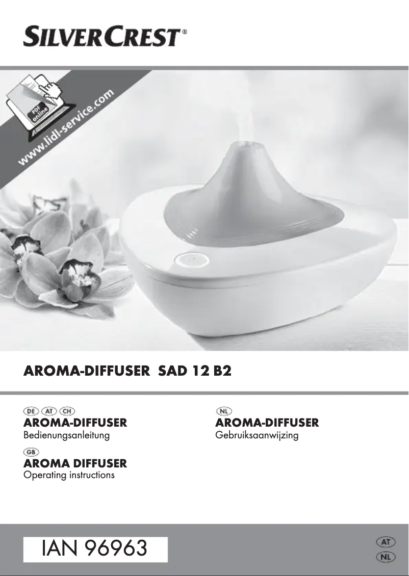 Página 1 del manual Manual de usuario SilverCrest SAD 12 B2 Design 1