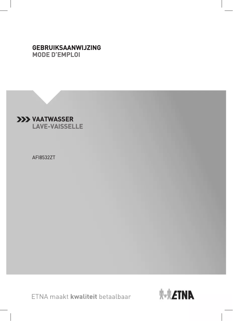 Page n°1 - Manuel utilisateur Etna AFI8532ZT