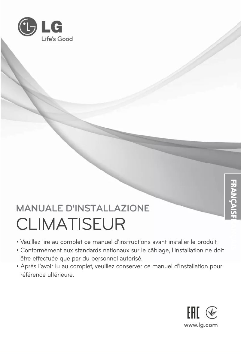 Página 1 del manual Manual de usuario LG UU30