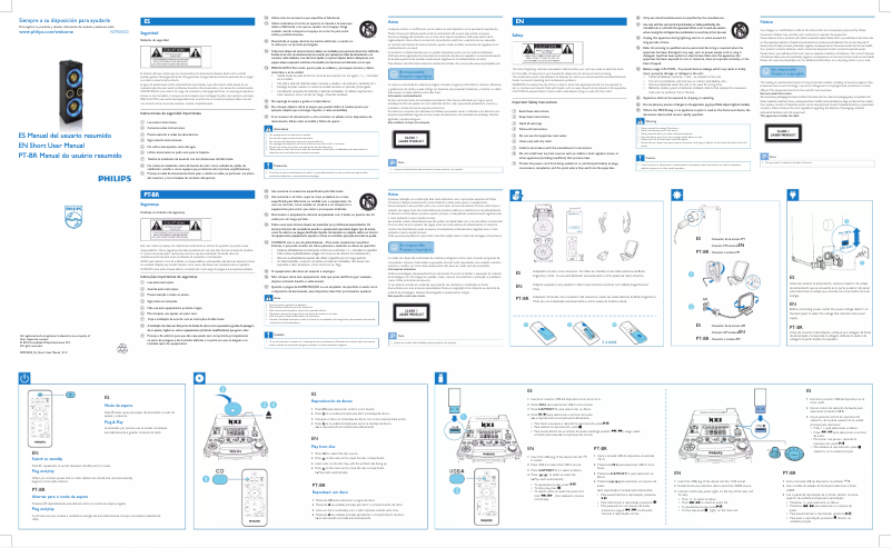 Image de la première page du manuel de l'appareil NTRX500