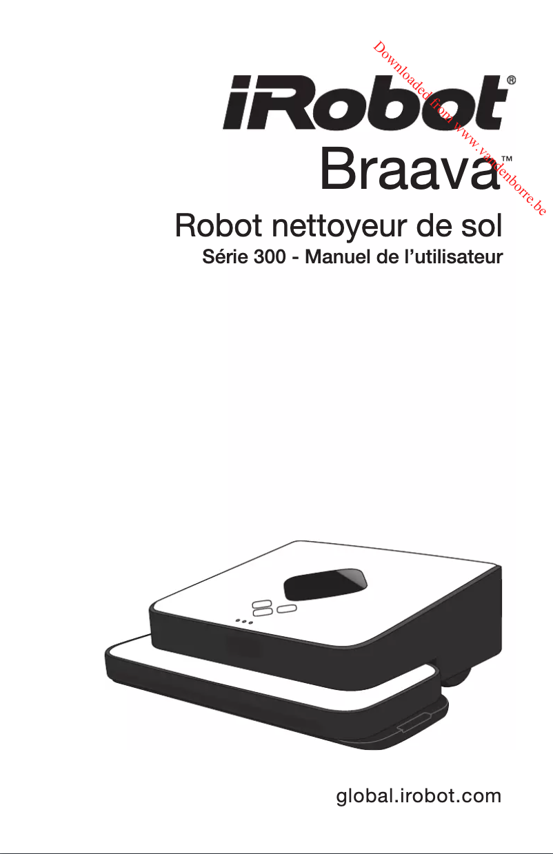 Página 1 del manual Manual de usuario iRobot Braava 390T