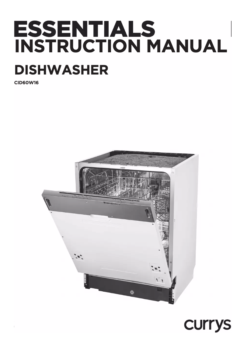 Page 1 de la notice Manuel utilisateur Currys Essentials CID60W16