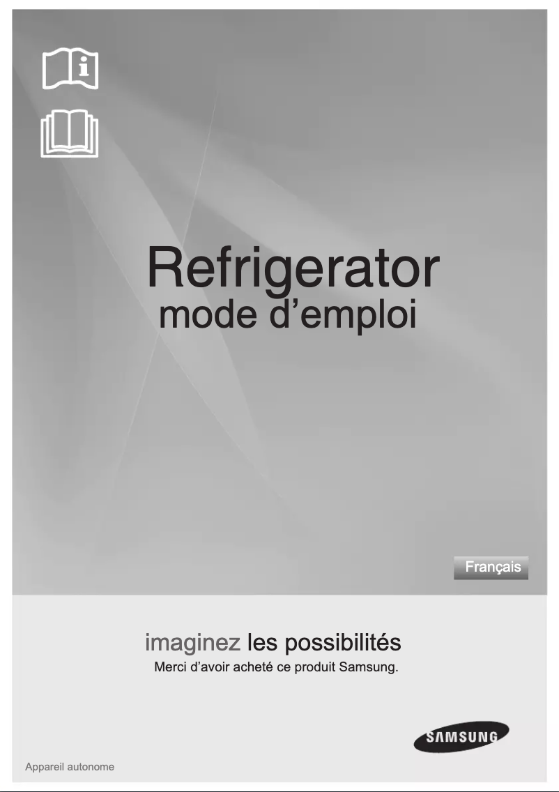 Image de la première page du manuel de l'appareil RA21PTSW