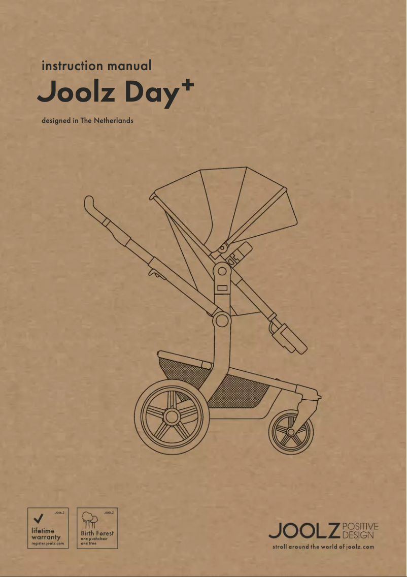 Page 1 de la notice Manuel utilisateur Joolz Day+