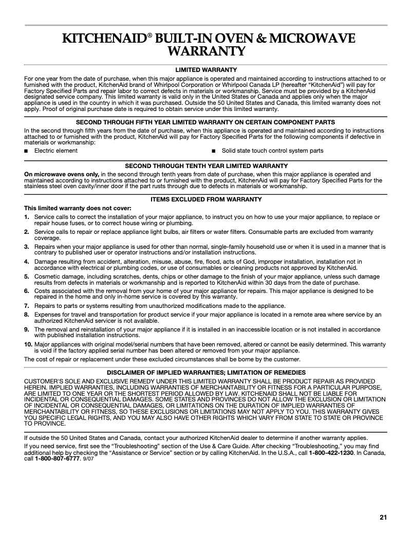 Image de la première page du manuel de l'appareil KEBS179BBL