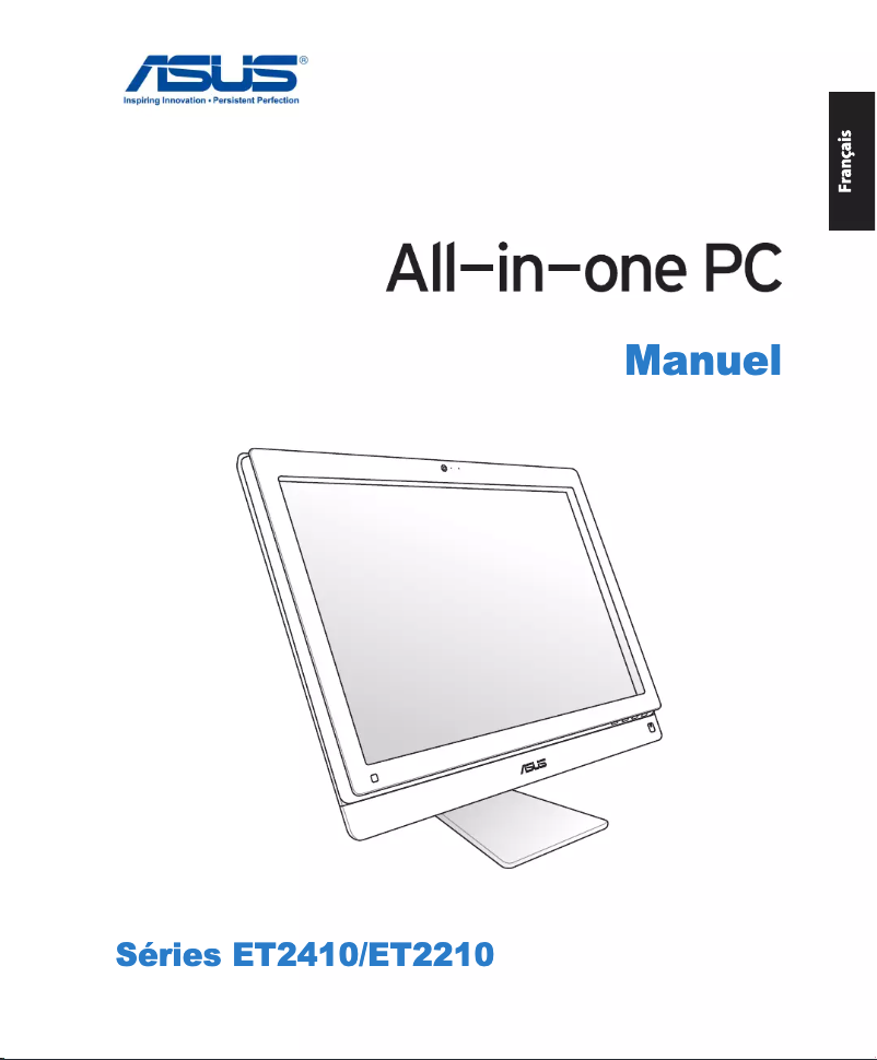 Page n°1 - Manuel utilisateur Asus EeeTop ET2410