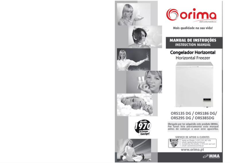 Page n°1 - Manuel utilisateur Orima ORS 385 DG