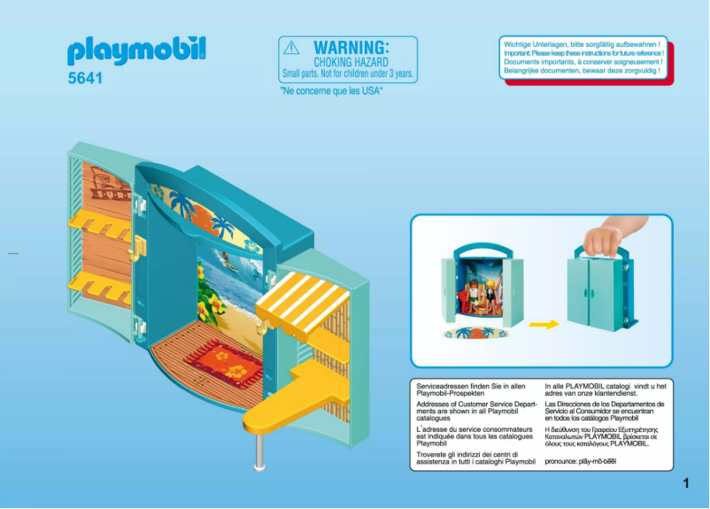 Image de la première page du manuel de l'appareil FamilyFun 5641