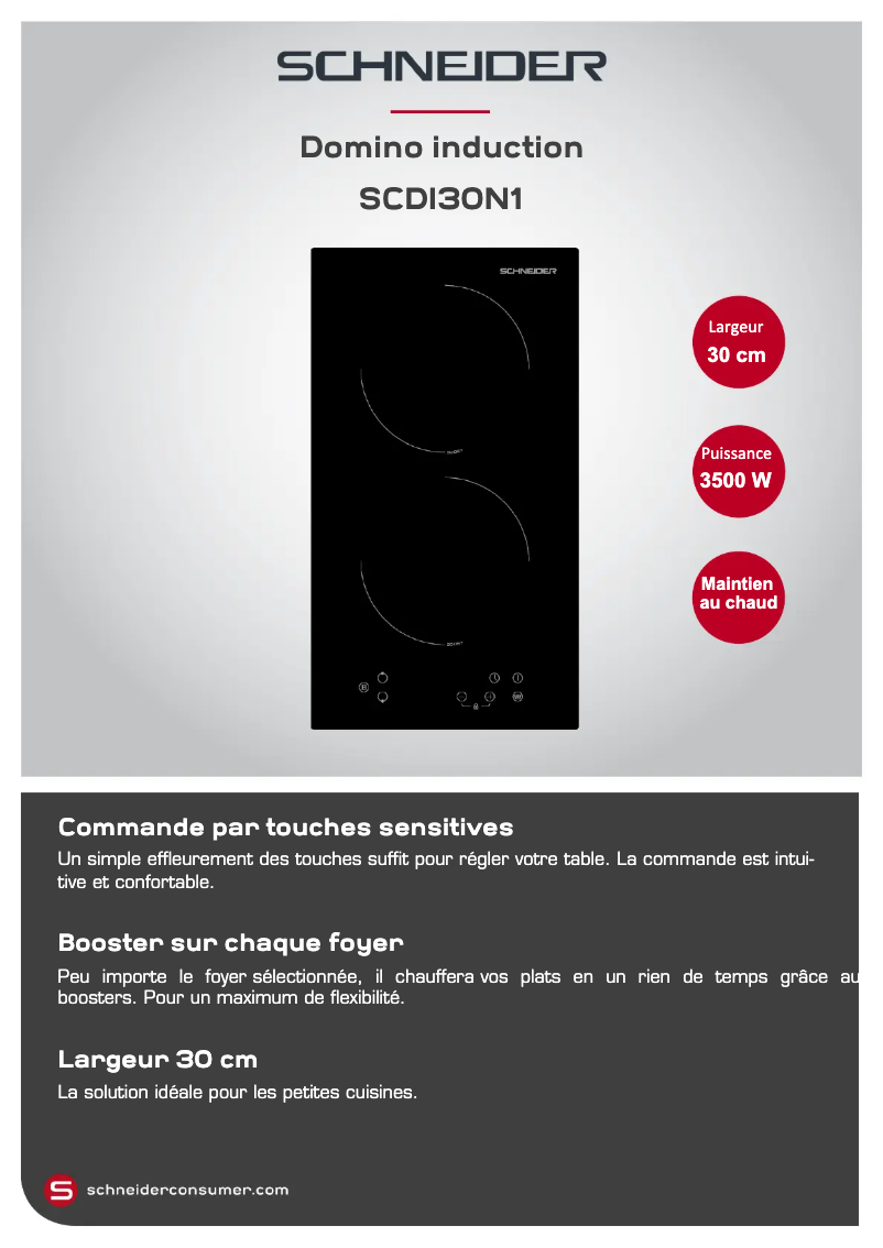 Image de la première page du manuel de l'appareil SCDI30N1